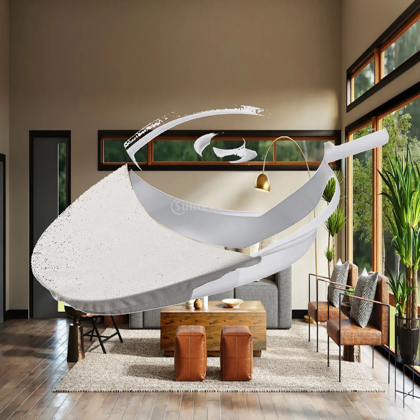 Nursing Bedpan Personal Urinals Thicken with Handle Load Bearing Strong Large Bed Pan for Men and Women Handicapped Home Use