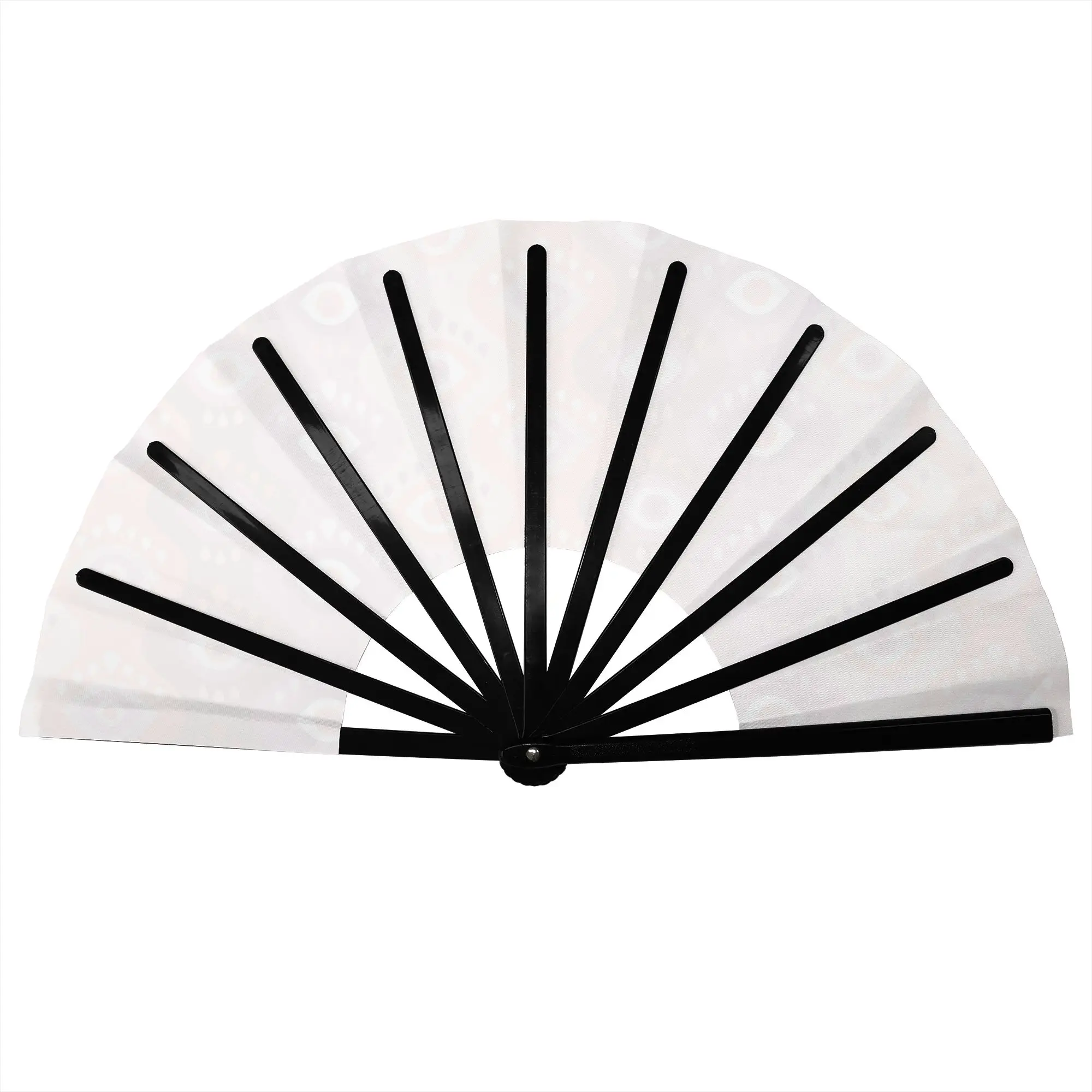 Wavy Evil Eye  Traditional Folding Fan Chinese Style Hamsa Lucky Charm  High-Quality Fans Gift  Exquisite Decorative Hand Fan