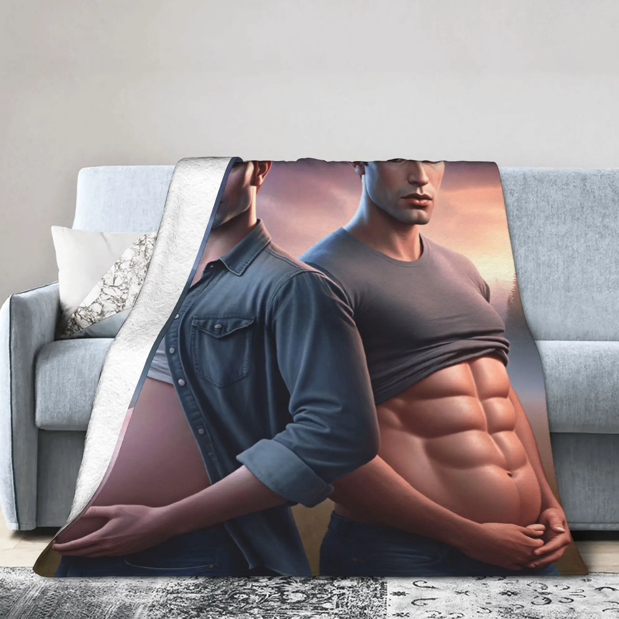 Soft Warm BlanketsChild Airplane Travel The Twilight Saga Edward And Bella Ai Meme Throw Blanket For Couch Bed Funny Bed Cover