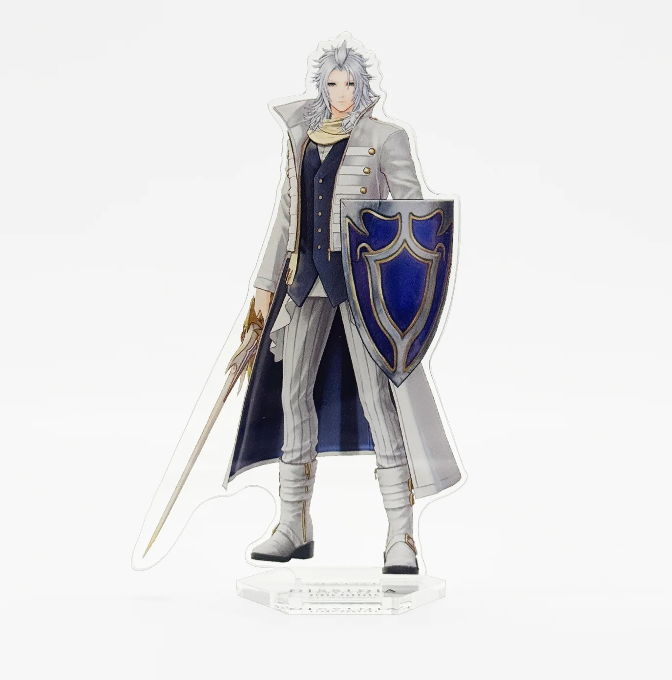 Final Fantasy Series 2026 New Arrival 15cm Acrylic Keychain Stand Game Character Trend Outfit Figure Desktop Ornament Gift