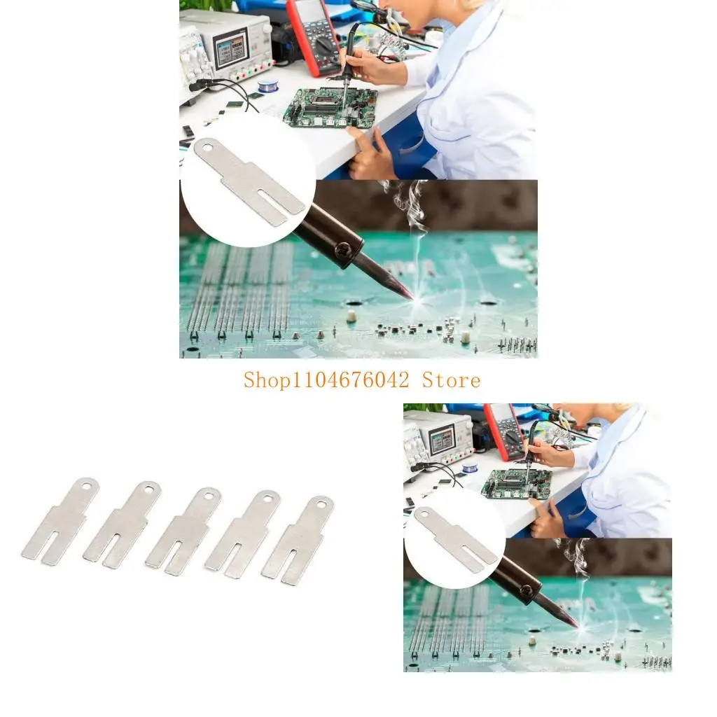 

5asd Nickel Strip 100 Piece Y Shaped Nickel Sheets Plates Battery Nickel Plated Steel Belt Strip Spot Welding Connector
