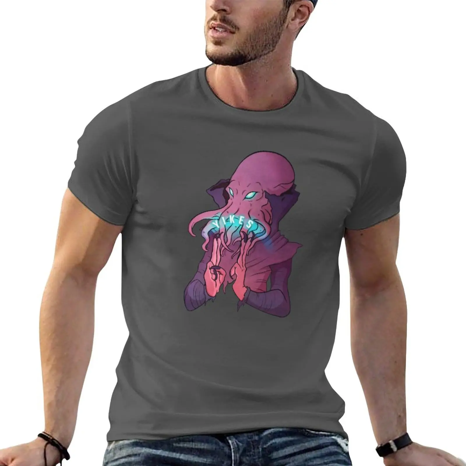 New Yikes of the Mind Flayer T-Shirt funny t shirt man clothes t shirts for men