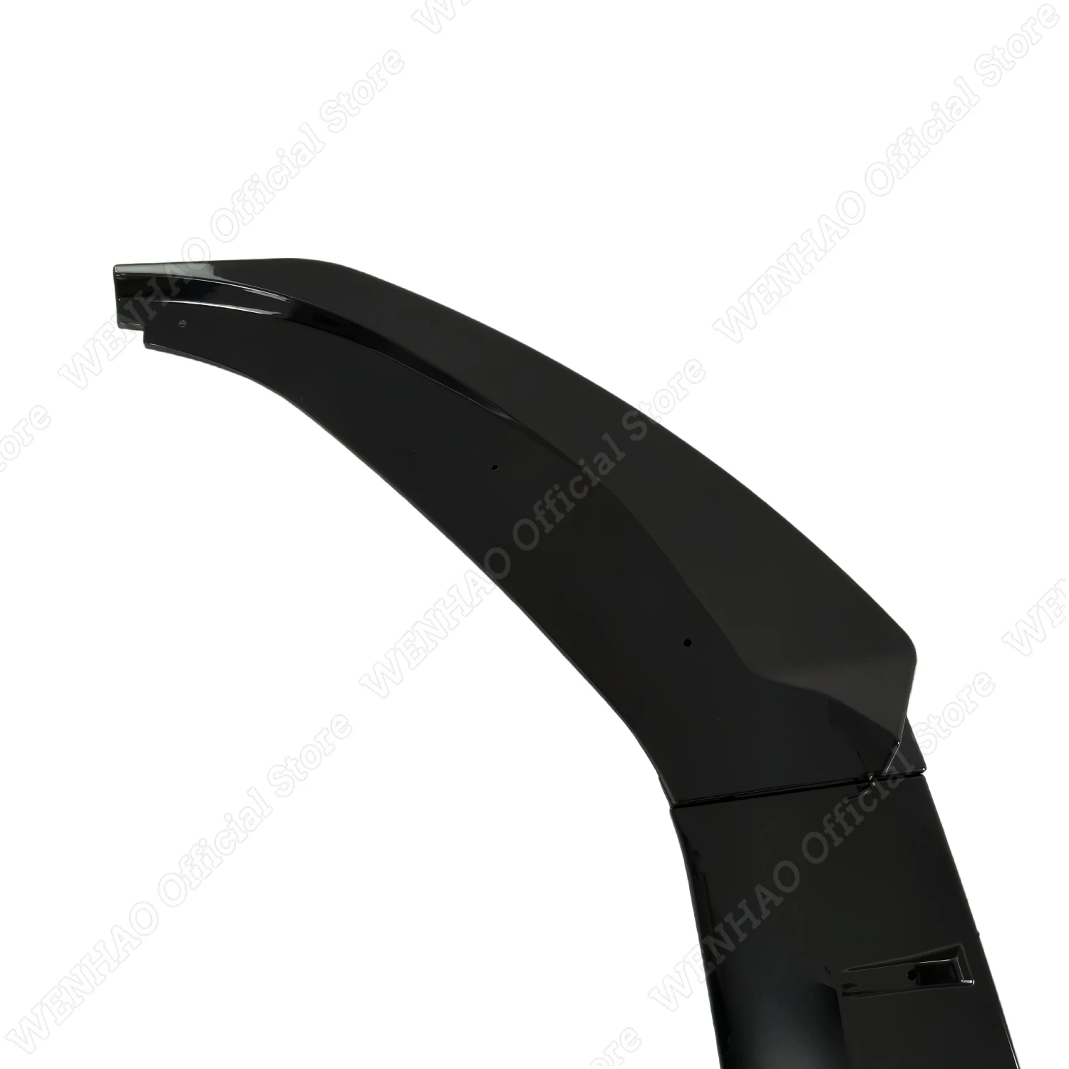3Pcs ABS Gloss Black Car Front Bumper Spoiler Lip For Volkswagen VW Caddy MK4 2020 2021 2022 2023 2024 2025 Appearance  Auto Kit view 6