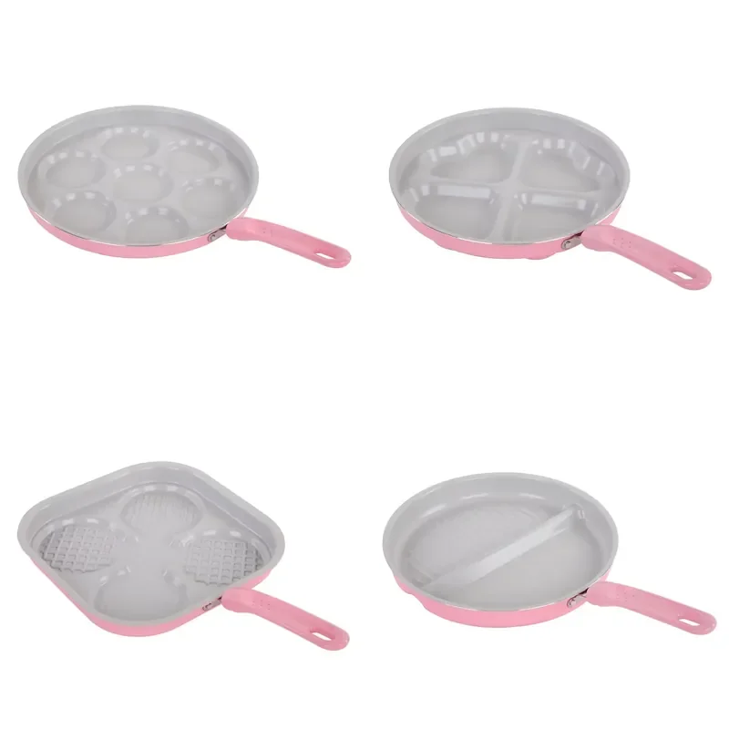 for 7 in 1 Pancake and Fried Egg Frying Pan Ceramic Coated Aluminum Pan