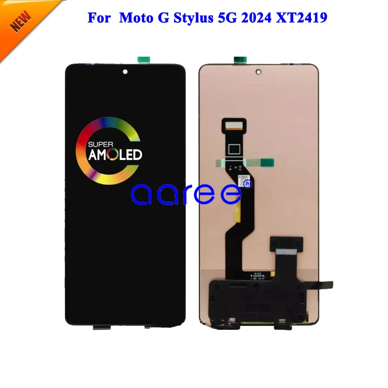 

AMOLED LCD Screen Original For Moto G Stylus 5G 2024 LCD Display For Moto XT2419 Display LCD Screen Touch Digitizer Assembly