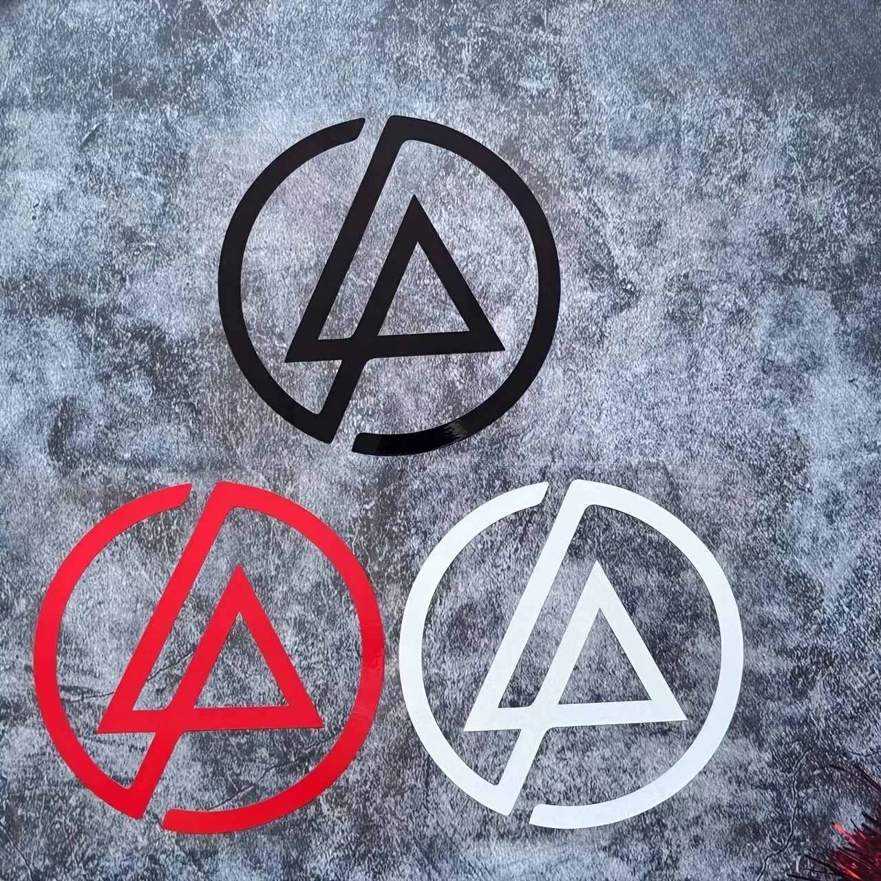 1PC Linkin Park Logo Waterproof Vinyl Sticker Decal for Car Fuel Tank Motorcycle Music Fans Exterior Decor Accessories
