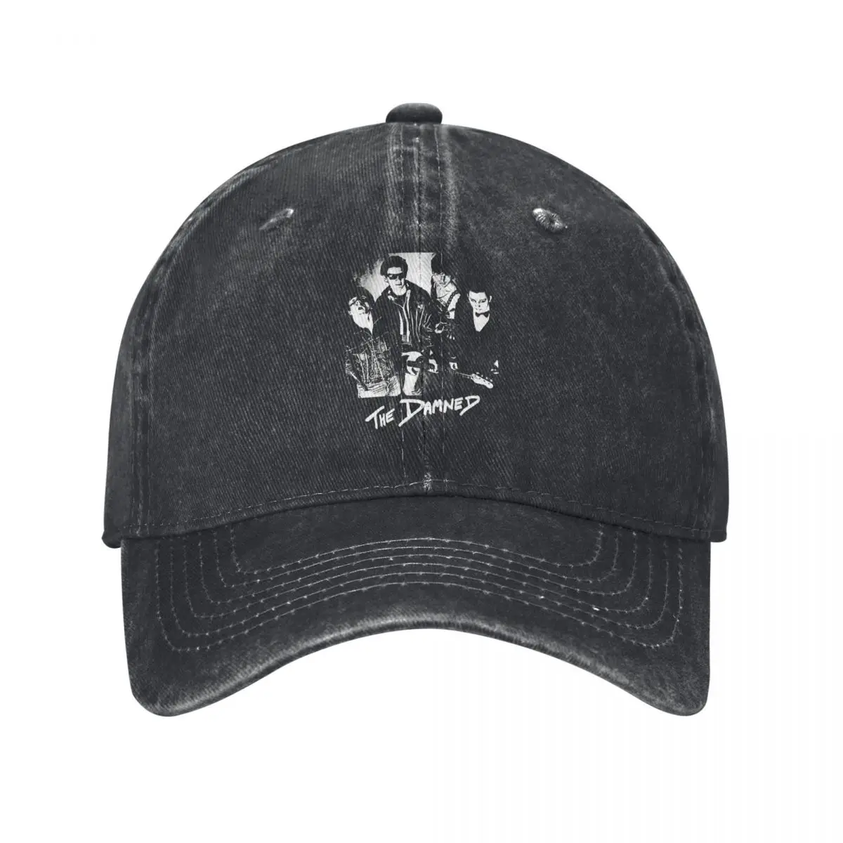 Pure Color Dad Hats The Damned Women's Hat Sun Visor Baseball Caps The Damned Peaked Cap fugees graphic Hat official-website