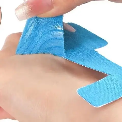 10 pz Alluce Valgo Supporto Fisso Sport Benda Elastica Punta Anti-Attrito Nastro Protettivo Patch Strumenti Per La Cura Del Piede Unisex