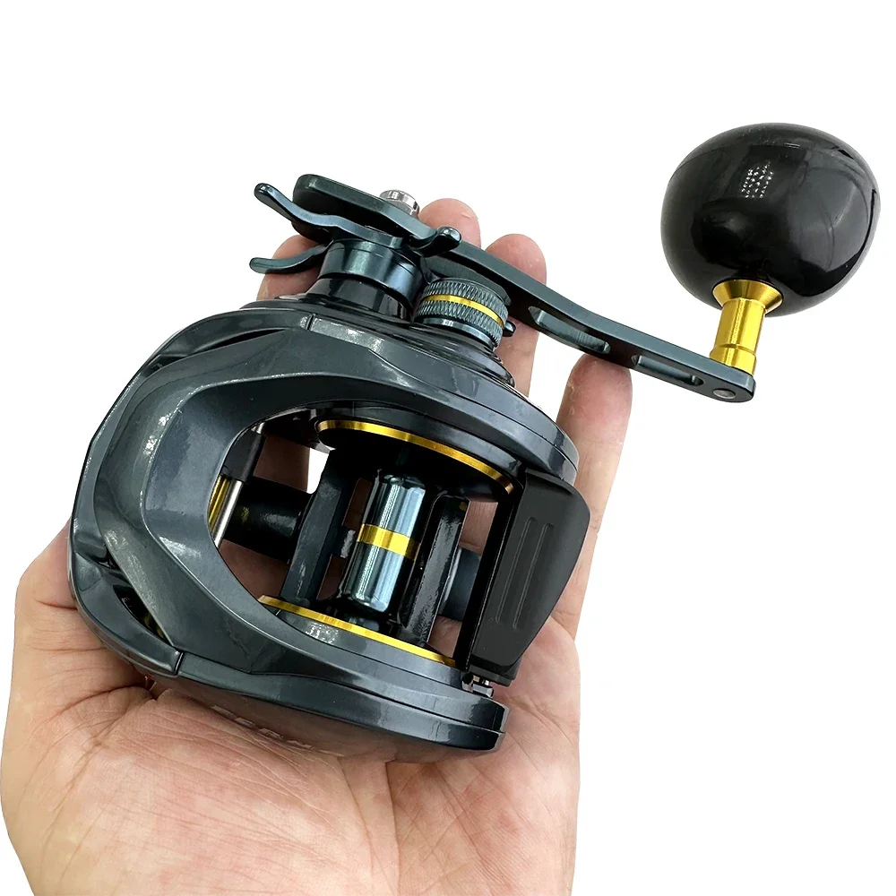 

Fishing Reels for Big Game 15kg Power Carbon Fiber Body 6.4:1 Light Jigging Reel Casting Fishing Wheel 8+1 Seawater Resistant