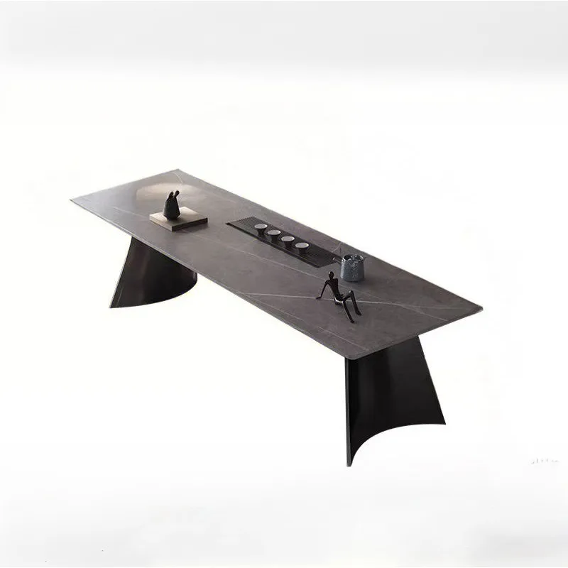 

Tea table Simple modern boss office negotiation table Tea wet bubble Kung Fu tea table