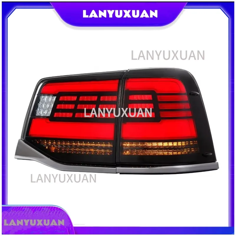2026 HCmotion New Start Animation LX570 Taillights for Land Cruiser 2008-2020 LED IP67 Waterproof