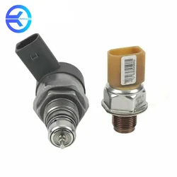 057130764H 03L906054A Fuel Rail Pressure Valve And Pressure Sensor Fits For AUDI VW SEAT SKODA 2.0 TDi