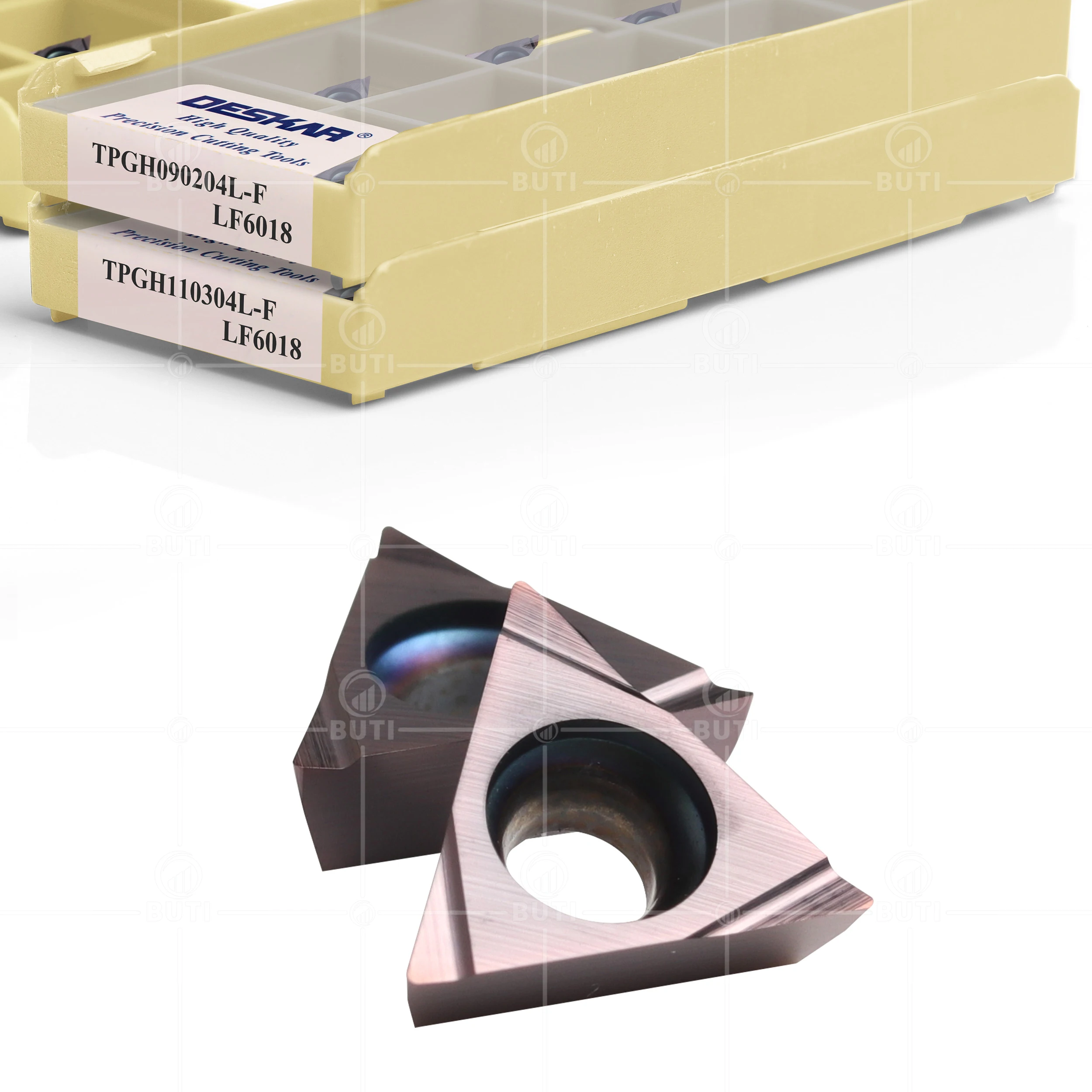 Imagem -03 - Deskar-o Carboneto Introduz Ferramentas Aborrecida Tpgh080202 Tpgh080204 Tpgh090202 Tpgh090204 Tpgh110302l-f Tpgh110304l-f Lf6018 100 Original