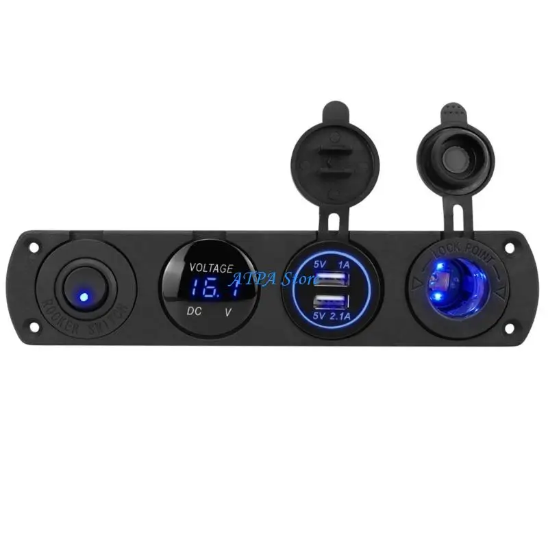 U13C Universal 12V 24V Vehicle Having Lighted Display And change