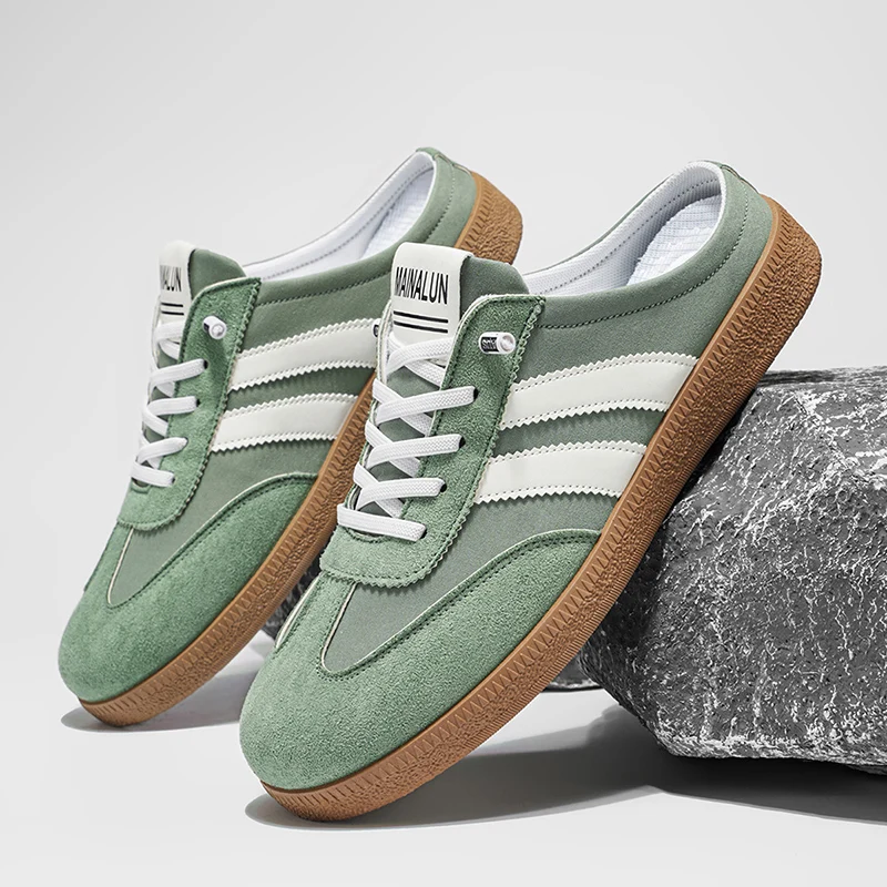Atmungsaktive Herren-Freizeitschuhe, Skateschuhe, geeignet für Outdoor-Wanderungen, Camping und den täglichen Innenbereich, Sommer-Loafer. – Detail 7