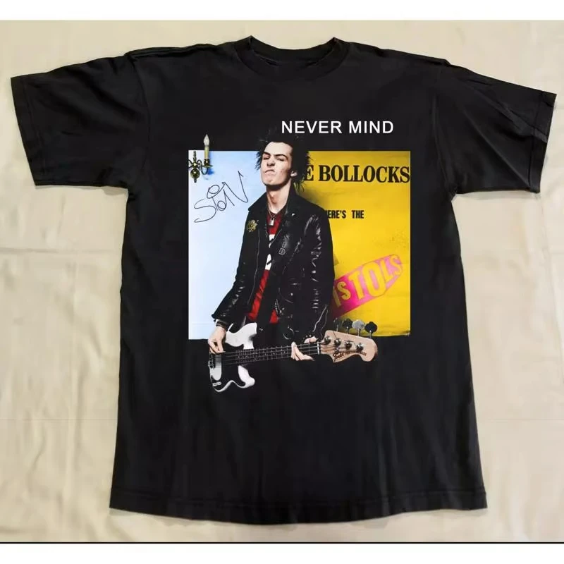 Sid Vicious Never Cared about Those Printed-pattern T-shirts, Casual Women's Men's Shirts, or Comfortable Streetwear T-shirts.