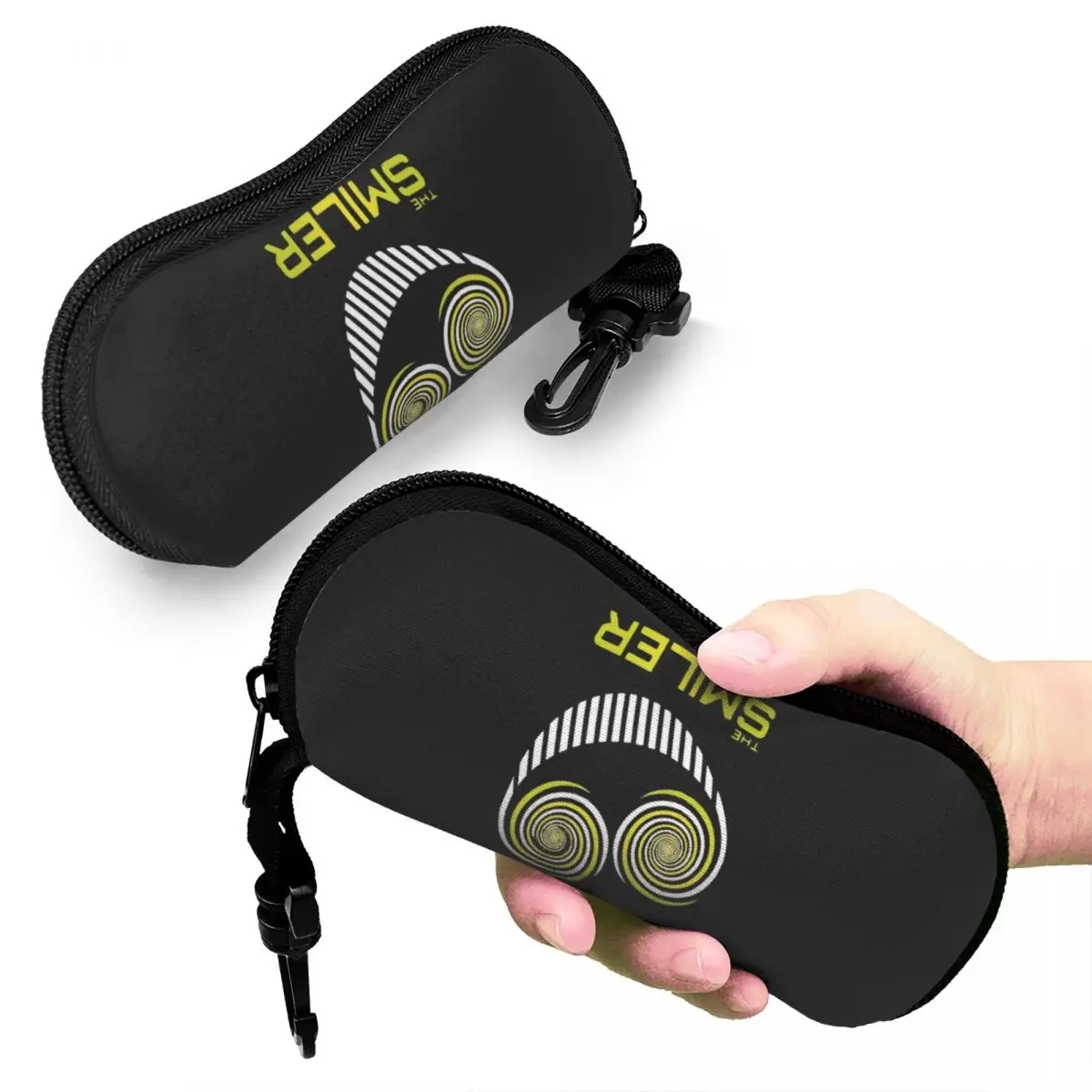 

The Smiler Alton Towers Merch Uk Active Shell Glasses Case Protective Sunglasses Box Women Men Soft Eyeglasses Bag Pouch
