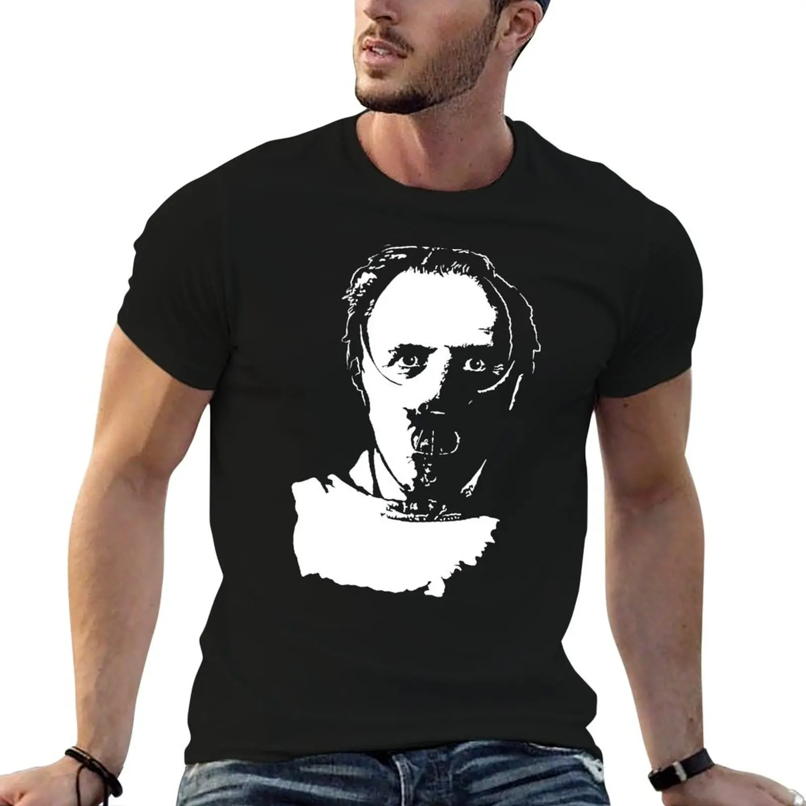 Hannibal Lecture T-Shirt summer top baggy shirts sports fans vintage anime shirt cotton t shirt men