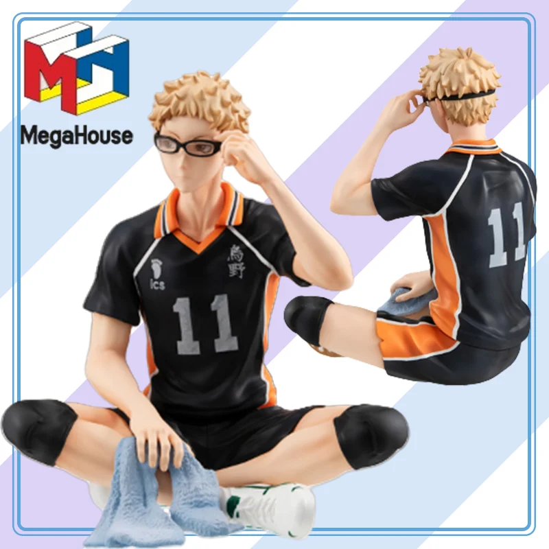 

MegaHouse Подлинный Хайкю!! - Цукишима Кей - G.E.M. - Коллекция Tenohira, модель персонажа из мультфильма, подарки, игрушки, модель