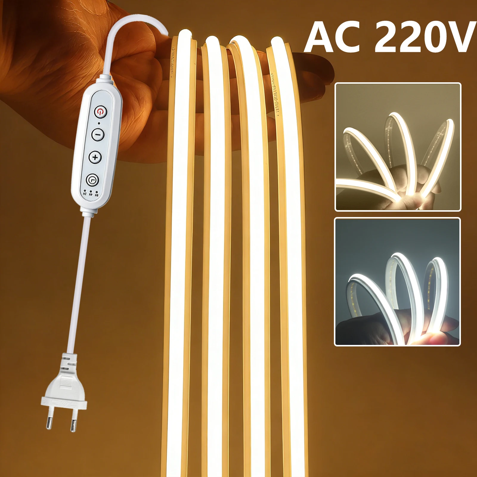 fita-led-cob-regulavel-220v-230v-240-leds-m-luz-led-ajustavel-para-armario-fita-adesiva-a-prova-d'Agua