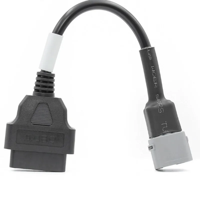 1PC OBD to 6 pin for Suzuki Motorcycle 6-pin motorcycle adapter cable