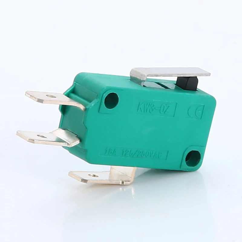 KW3-OZ Series Self Reset Button Switch KW3-0Z Microswitch Travel Limit Contact Switch 16A Silver Copper