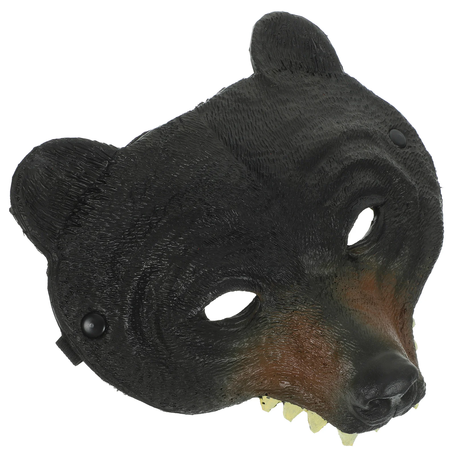 Carnival Costume Bear Mask Masquerade Party Facial Bulk Animal Face Pu Supply Mardi Gras Decorations Women Man