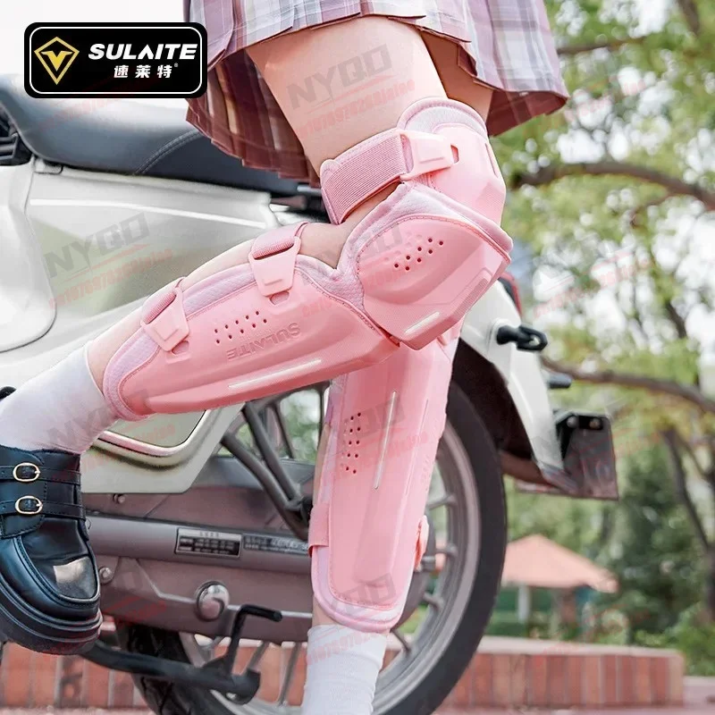 Motorcycle Knee and Elbow Protection, Complete Set of Windproof, Warm and Safe Leg and Knee Protection