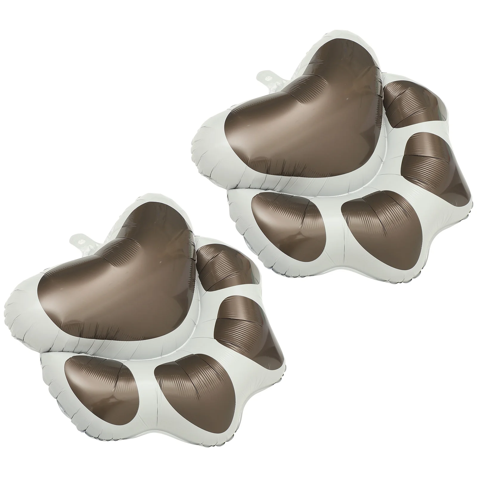 

2Pcs Black Dog Paw Balloons Party Supplies Aluminum Film Balloons Cartoon Inflatable Decoration Foil Balloon Accessories