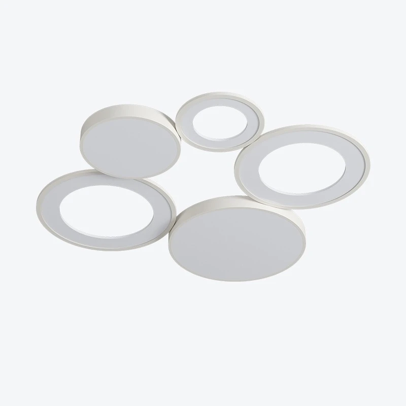 

Ceiling light led living room light Nordic new Internet celebrity bedroom cream style simple and modern