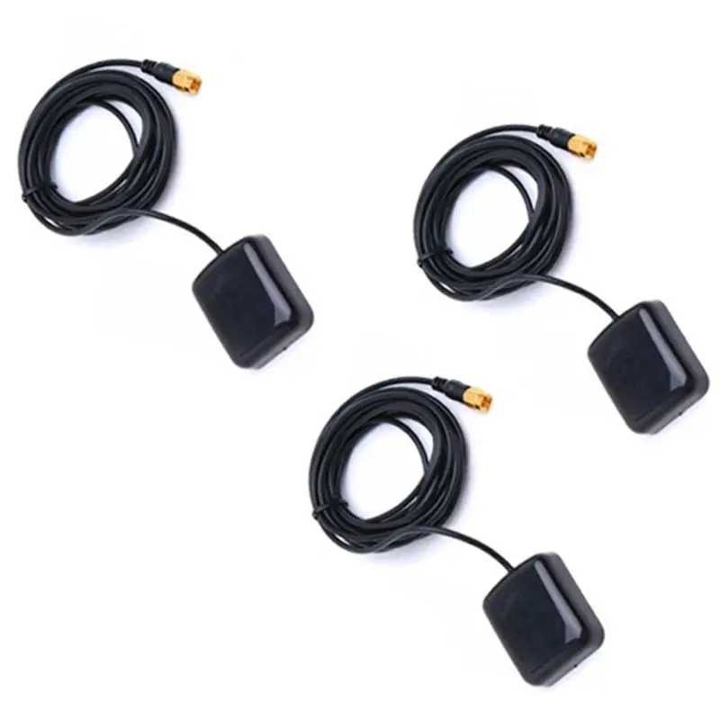 Superior-3X Magnetic Base 1575.42 Mhz Car Vehicle SMA GPS Antenna Aerial 3 Meters