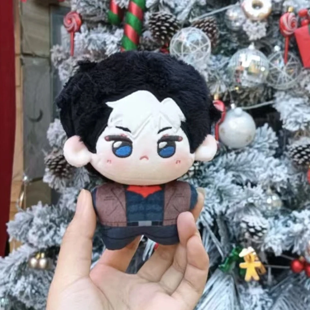Anime Nightwing Red Hood Cosplay Keychain Q Version Plush Cotton Doll Backpack Pendant Keyring Collectible Accessories view 5