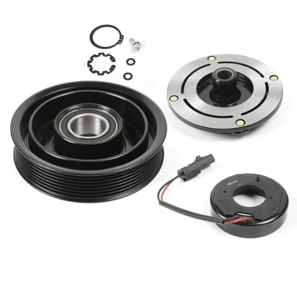 AC Compressor Clutch Kit Pulley Coil Plate for 03-08 Dodge Ram 1500 2500 5.7L US