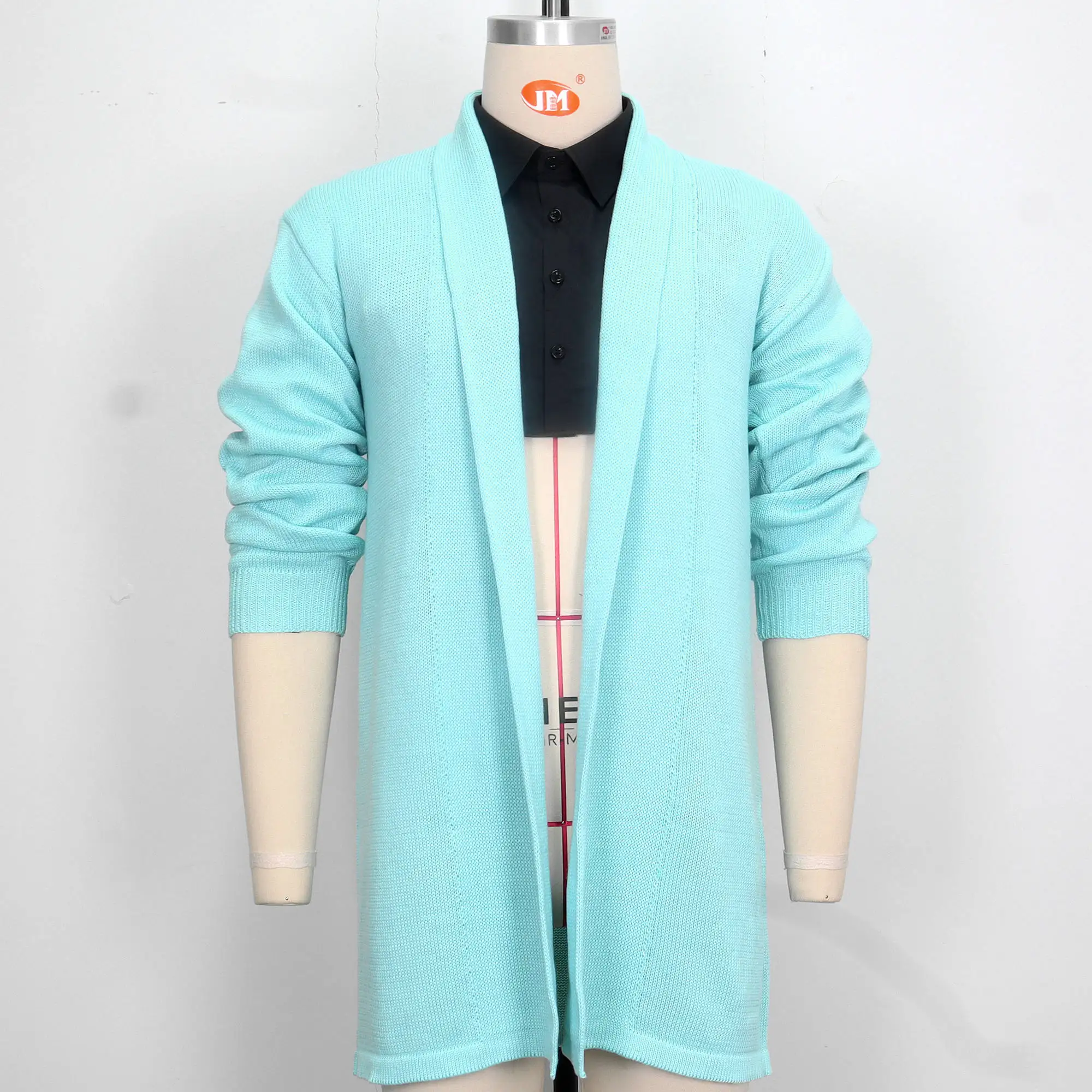 Men Sweater Cardigan Fashion Knitted Coat Autumn Solid Color Loose Knit Jacket Cardigans Outwear Sweaters for Men Winter SY0179