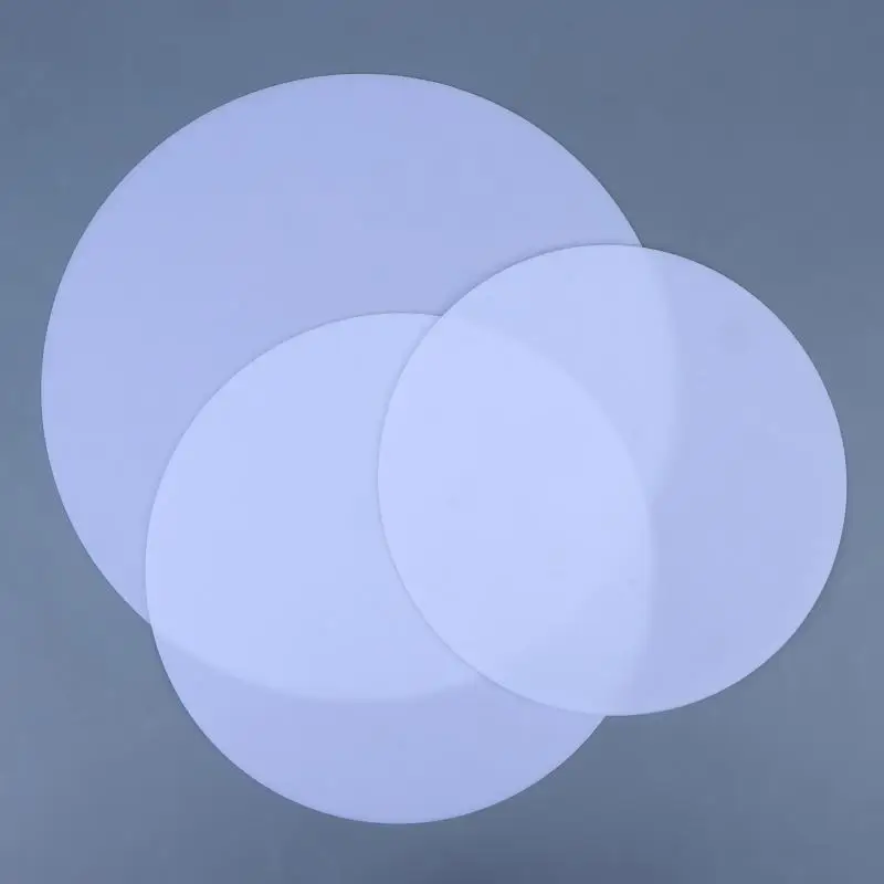 White Translucent Round Lampshade Diffuser Waterproof Easy Clean for Drum Pendant Lights Bedroom Bathroom Lighting