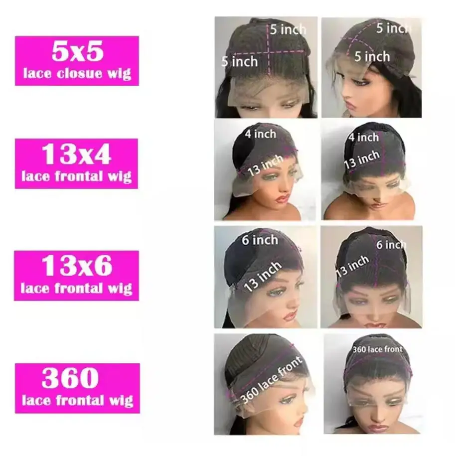 Peruca de Renda Virgem Lisa e Sedosa com Ondas Naturais Pretas de 40-42 Polegadas, Renda HD Larga 13x6, Renda Diária 13x4, Densidade 250, Pré-arrancada, Linha do Cabelo Indetectável