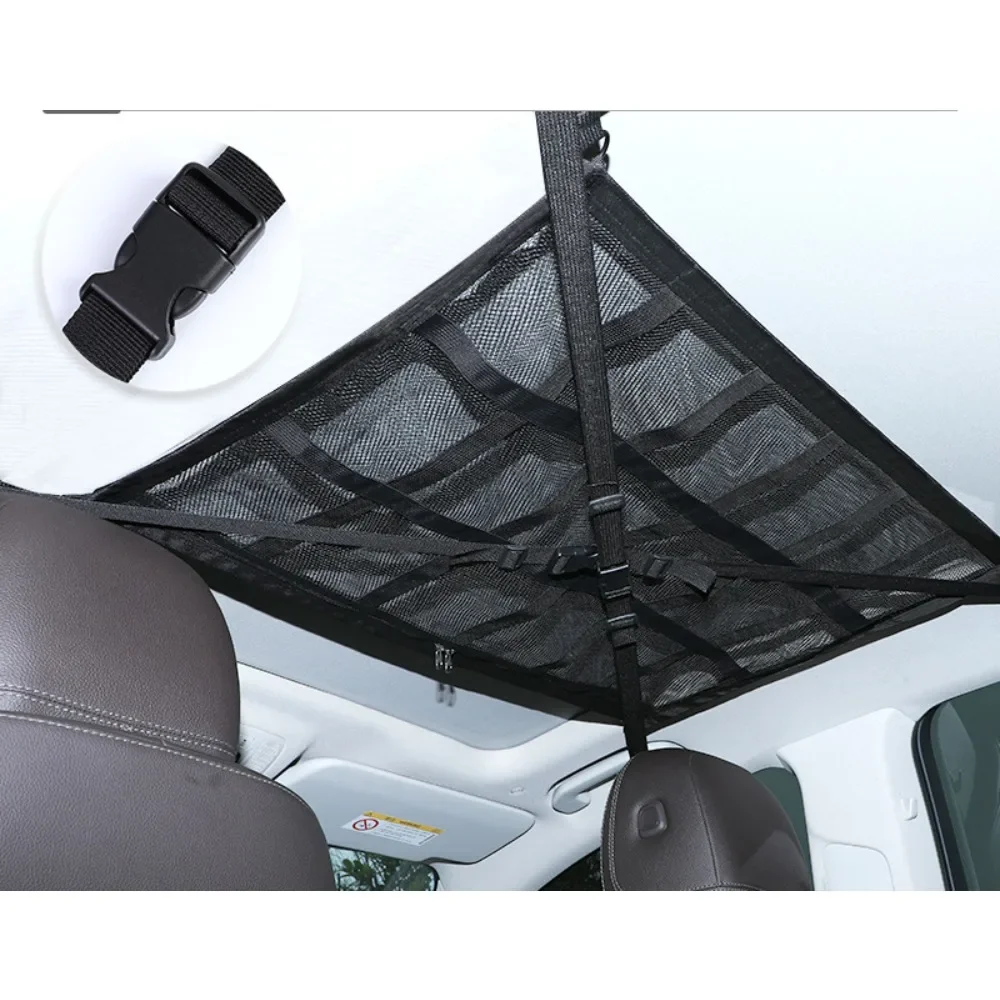 

Сетка-органайзер для багажника на крышу автомобиля, прочная, с высокой грузоподъемностью, большая вместимость, экономия пространства