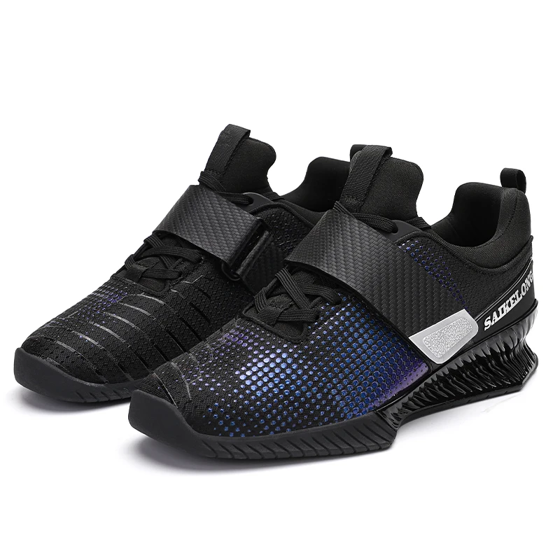 Professional Men's Powerlifting Shoes Comfortable and Versatile Training Shoes Weightlifting and Fitness Footwear