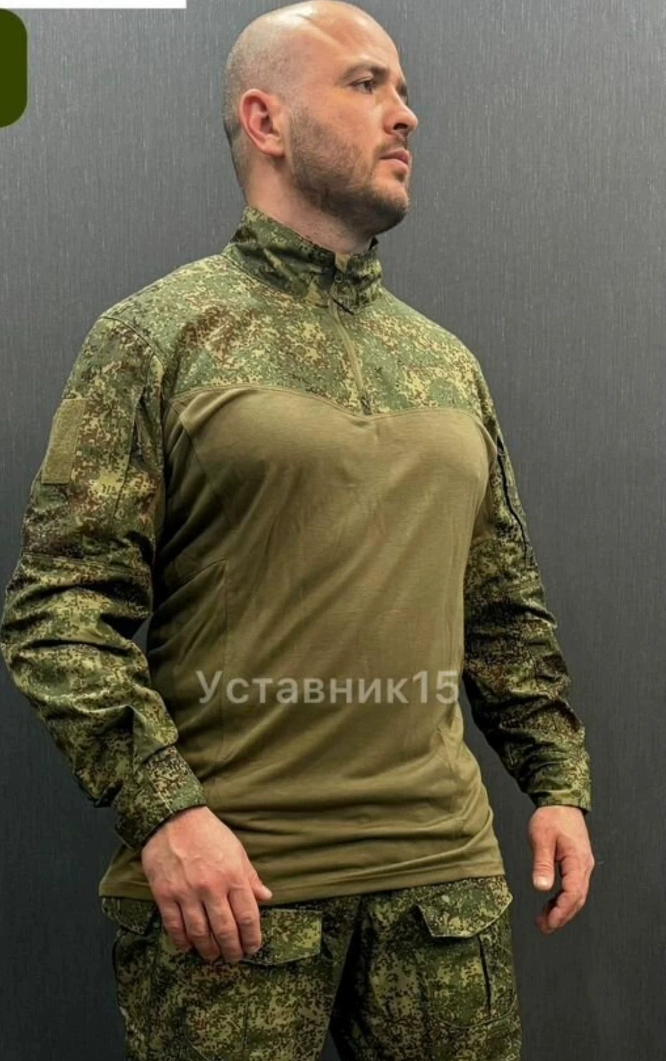 Russian Camouflage Man Spring Suit Vkbo Vkbo 3.0 Green Jungle Include Jacket Pants Shirt Copy