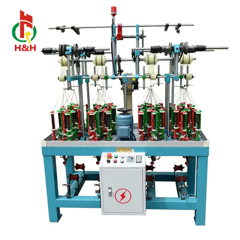 High Speed 8 Spindle Jacquard Harness Cord Braiding Machine