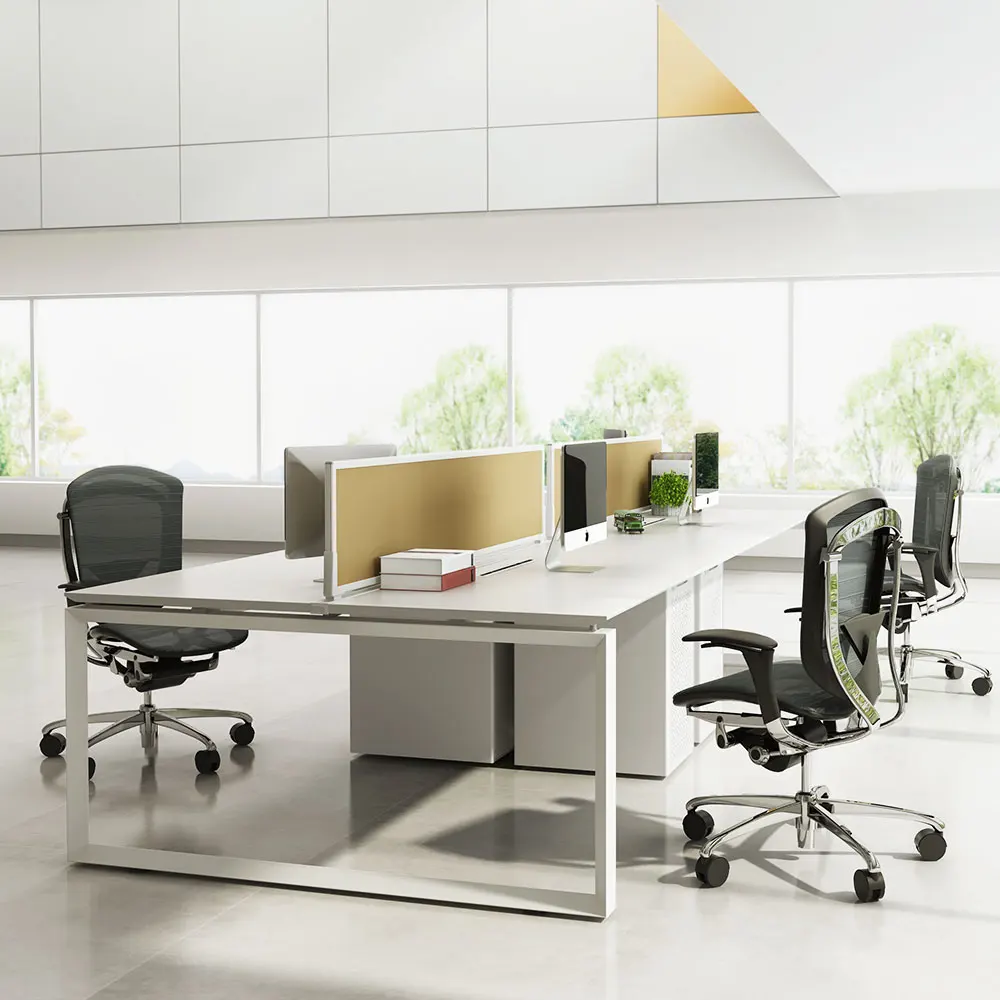 modern design commercial office Furniture 4 people table workstation