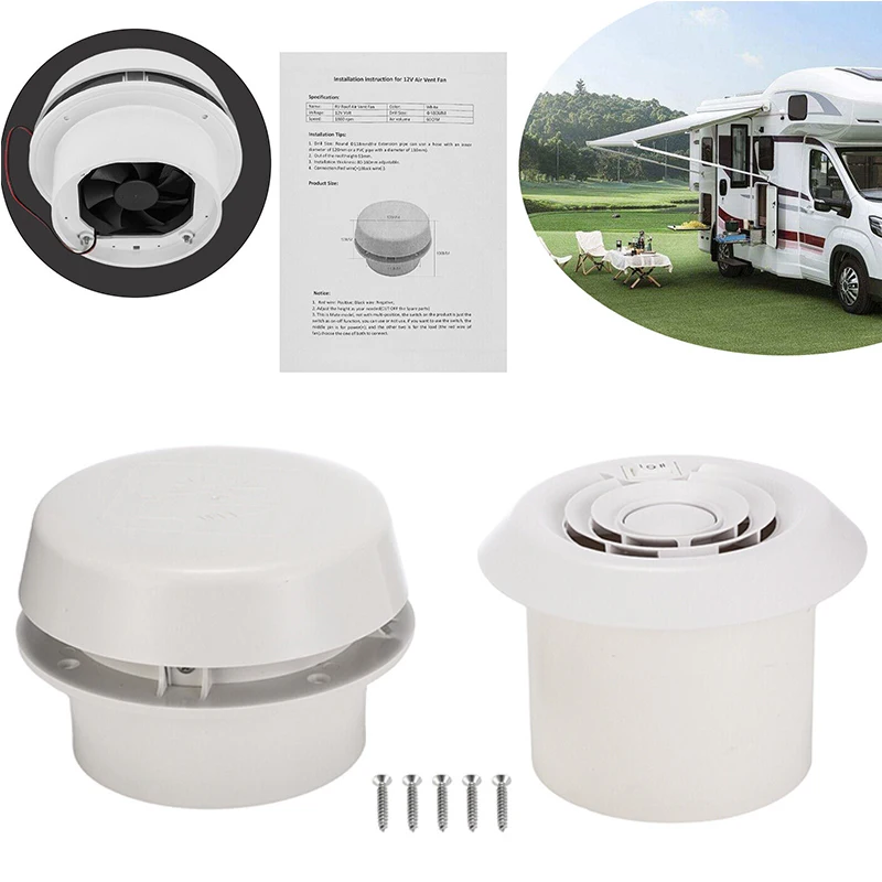 

Аксессуары для автофургонов Вентилятор для автофургонов Вентиляционная решетка на крыше Вентилятор с вентилятором для путешествий Прицеп для фургона Охлаждающее вентиляционное отверстие Кемпер Мотор для дома Тихий вентилятор 24 В