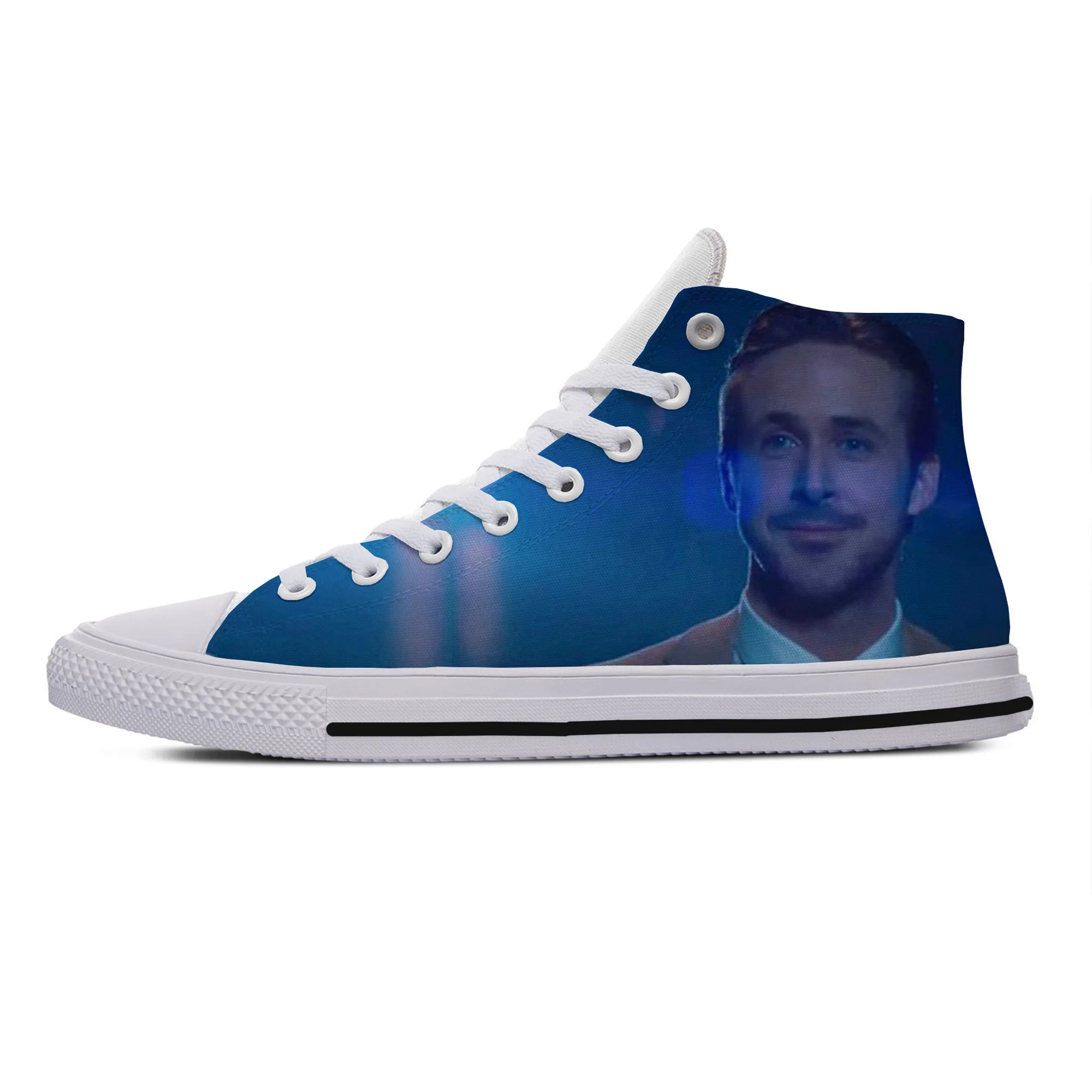 Hot Cool Fashion Pop Grappig Nieuwe Zomer Hoge Kwaliteit Sneakers Handigheid Casual Schoenen Mannen Vrouwen Ryan Gosling Hoge Top Board schoenen