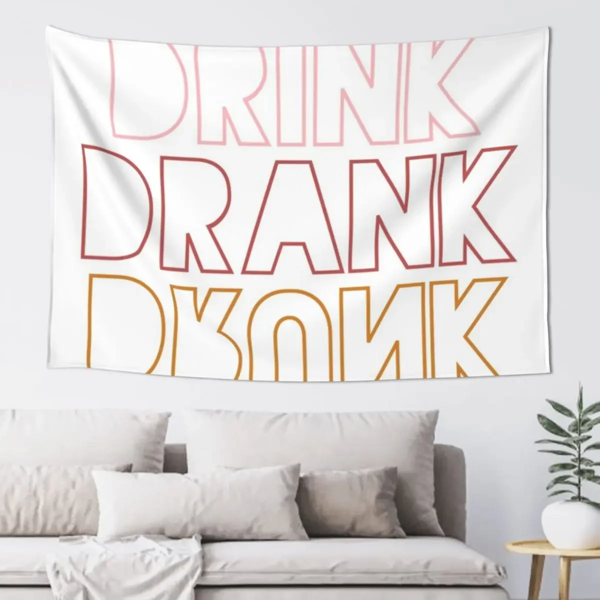 

Drink Drank Drunk Tapestry Decoration Room Decorations For Room Tapestry