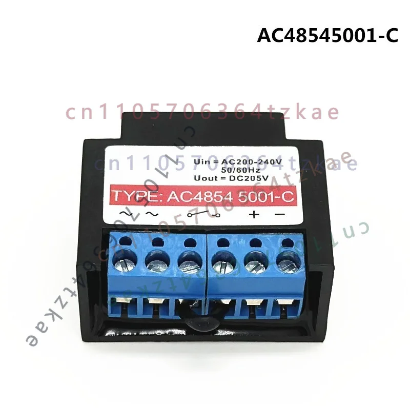 1pcs AC48545001-C Motor Brake Rectifier AC200-240V Input Output DC205V Electromagnetic Brake Rectifier Module
