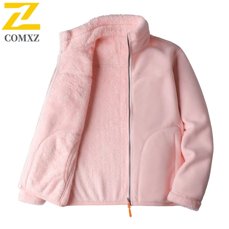 COMXZ سترة الخبز فضفاضة قصيرة سميكة في الهواء الطلق الشارع الشهير السفر مبطن سترة عالية الجودة الثلوج الرجال القطن وسادة مبطنة #5