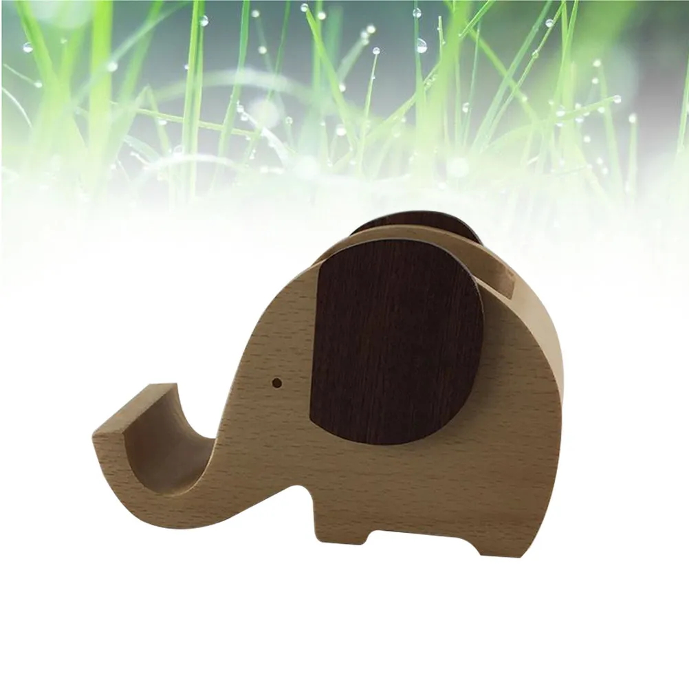 

Lovely Elephant Pen Container Sturdy Office Organizer for Pens Pencils Rulers Highlighters Small Stationery Items Cell Phone