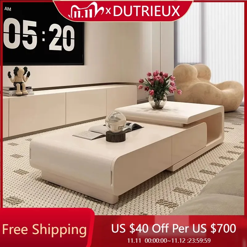 

Fashion Luxury Coffee Tables Glamour Interior Big Size Universal Hotel Coffee Tables Design Aesthetic Meubles Room Decorations