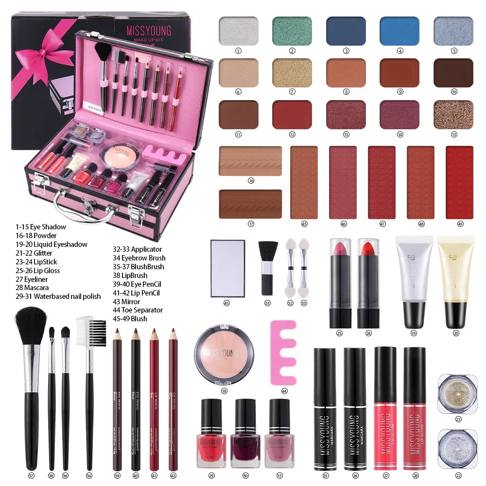 hot-sale-multifunctional-makeup-sets-matte-eyeshadow-lipstick-highlight-blush-all-in-one-portable-full-face-cosmetic-makeup-kit