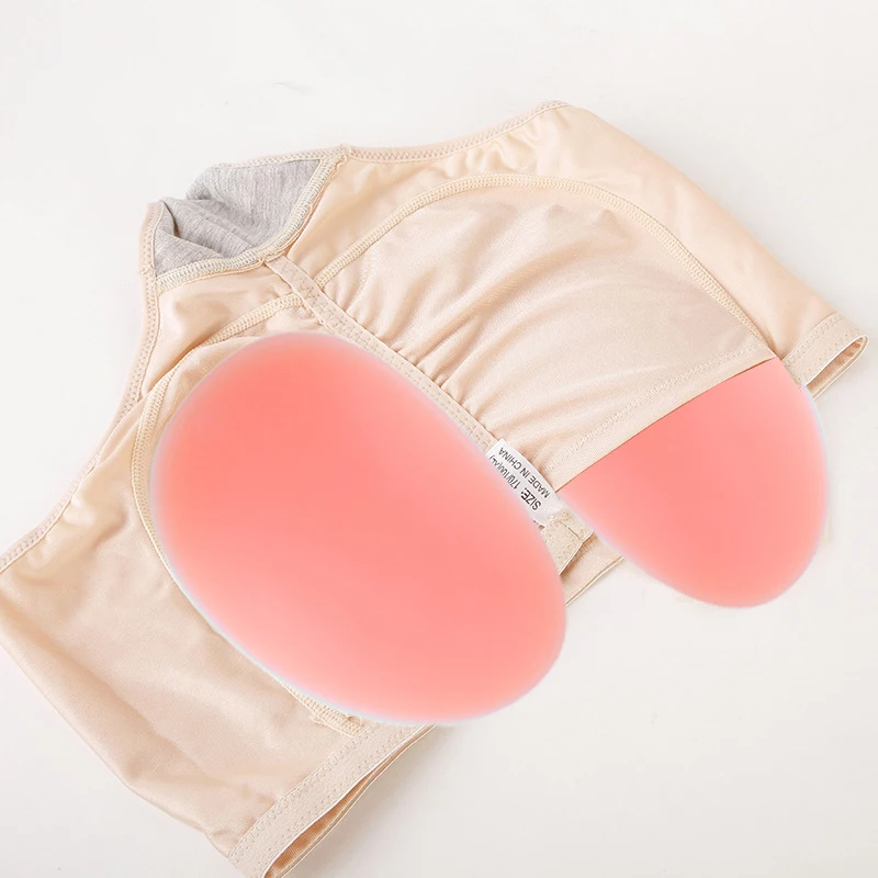 1 Pair Buttocks Enhancers Comfortable Inserts Removable Push Up Buttocks Contour Hip Silicone Butt Pads Men Women Fake Butt Pads